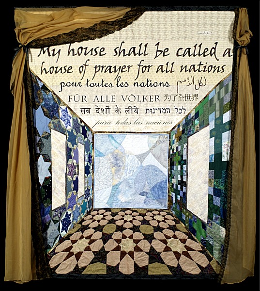 image of house of prayer for all nations quilt